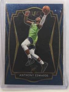 lot 66 image: Anthony Edwards Rookie 2020-21 Panini Premier Level No. 169