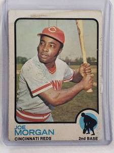 lot 84 image: Joe Morgan 1973 Topps No. 230