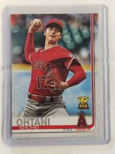 lot 100 image: Shohei Ohtani 2019 Topps Rookie Cup No. 600 Series 2