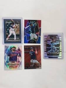 lot 110 image: Lot of 5 Twins Cards Including Byron Buxton, Josh Donaldson, Emmanuel Rodriguez