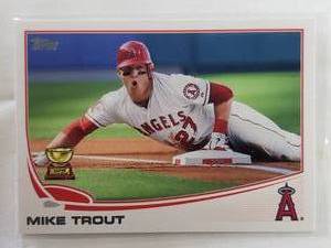 lot 115 image: Mike Trout 2013 Topps Rookie Cup No. 27