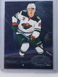 lot 154 image: Kirill Kaprizov Rookie 2020-21 Skybox Metal Universe No. R-44