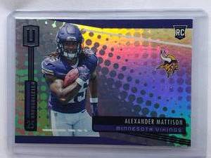 lot 160 image: Alexander Mattison Rookie 2019 Panini Unparalleled  No. 272