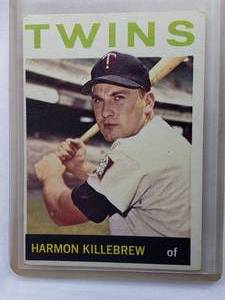 lot 183 image: Harmon Killebrew 1964 Topps No. 177