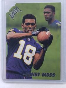 lot 195 image: Randy Moss Rookie 98 Absolute No. 40