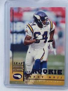 lot 199 image: Randy Moss Rookie Leaf Rookies & Stars No. 199