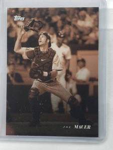 lot 232 image: Joe Mauer 2022 Topps Sepia No. 14, Numbered 3275