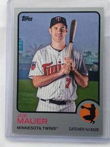 lot 234 image: Joe Mauer 2021 Topps No. 110, Numbered 9799