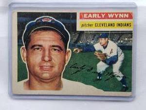 lot 241 image: Early Wynn 1956 Topps No. 187