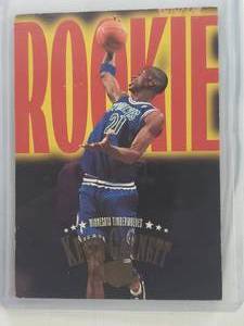 lot 257 image: Kevin Garnett Rookie Skybox No. 233