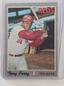 lot 274 image: Tony Perez 1970 Topps No. 380