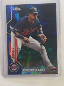 lot 285 image: Luis Arraez 2020 Topps Future Stars Chrome 612