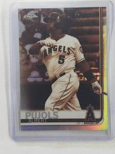 lot 287 image: Albert Pujols 2019 Topps Sepia Refractor 27 Chrome