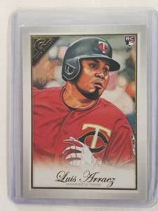 lot 288 image: Luis Arraez Rookie 2019 Topps Gallery No. 135