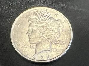 1922 D Peace Silver Dollar