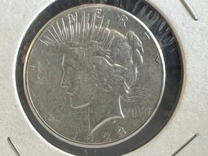 1923 S Peace Silver Dollar