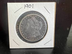1901 O Morgan Silver Dollar