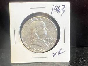 1963 D Franklin Half Dollar