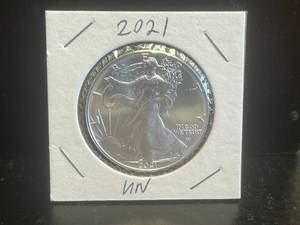 2021 Walking Liberty 1 oz Silver Coin