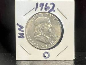 1962 D Franklin Half Dollar