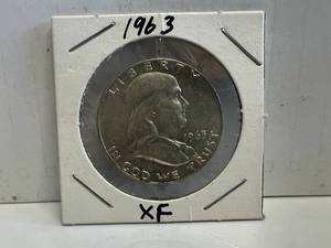 1963 D Franklin Half Dollar