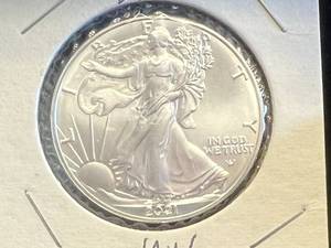 2021 Walking Liberty 1 oz Silver Coin