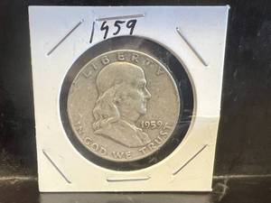 1959 Franklin Half Dollar