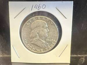 1960 D Franklin Half Dollar