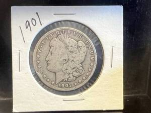 1901 O Morgan Silver Dollar