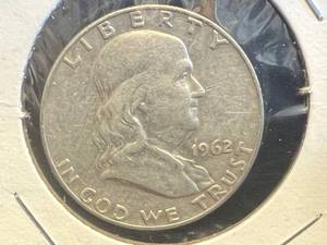 1962 D Franklin Half Dollar