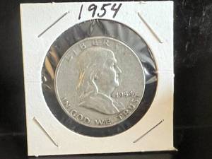 1954 D Franklin Half Dollar