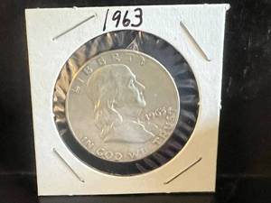 1963 D Franklin Half Dollar