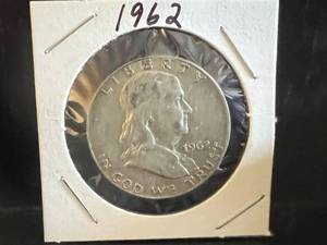 1962 D Franklin Half Dollar