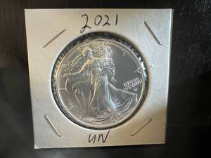 2021 Walking Liberty 1 oz Silver Coin