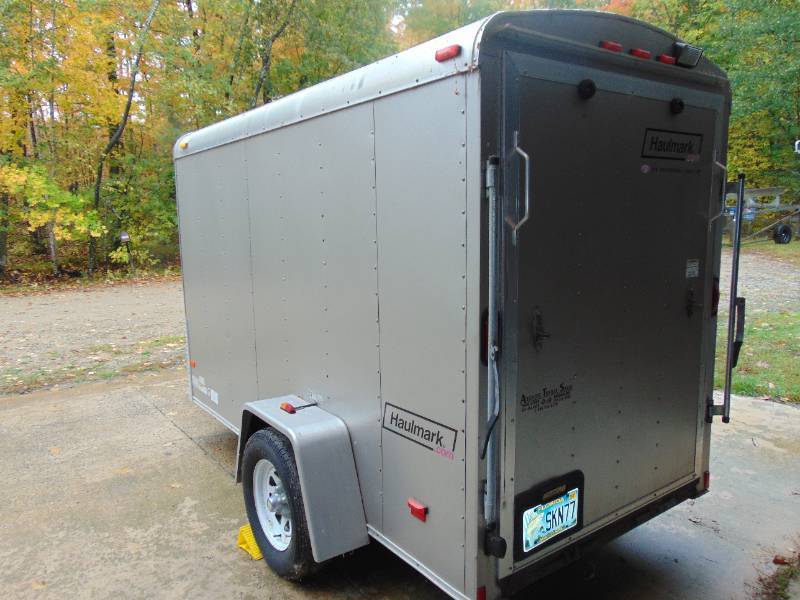 Longville, MN. Little Boy Lake Enclosed Trailer KBID
