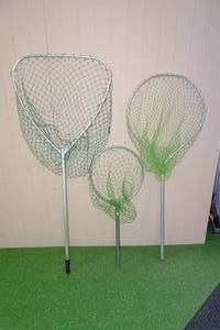 lot 340 image: 3 Fishing Nets - Assorted Sizes