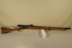 lot 8 image: Antique Waffenfabrik Bern .41 Cal Bolt Action Rifle Converted to Black Powder