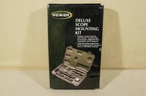 lot 9 image: Weaver Deluxe Scope Mounting Kit
