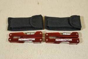 lot 29 image: 2 Remington Multi Tools with Pouches