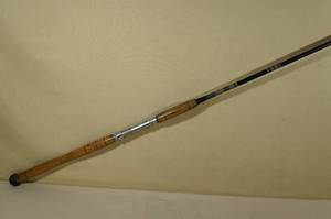 lot 104 image: Wood Handle Fishing Rod