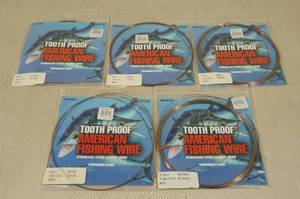 lot 111 image: 5 Tooth Proof Stainless Steel Leader Wire