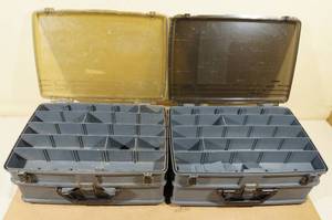 lot 116 image: 2 Plano Over Under Tackle Boxes