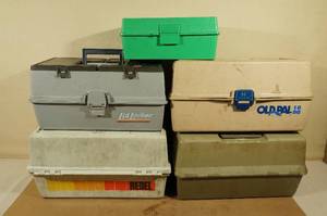 lot 119 image: 5 Tackle Boxes