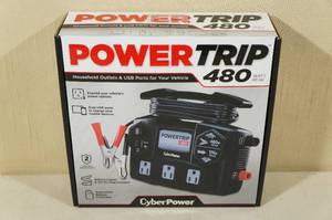lot 120 image: CyberPower Power Trip 480w Power Inverter.
