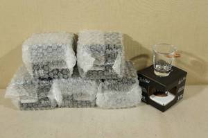 lot 148 image: 6 Lucky Shot 2 Oz Shot Glasses with Embedded Bullets