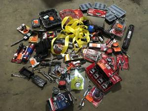 Lot of Assorted Hand Tools and Hardware Various Models and Conditions  Customer Returns See Pictures