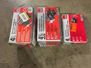 Lot of 3 Assorted Bessey Hardware Various Sizes Customer Returns See Pictures