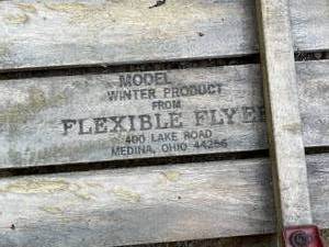 Vintage Flexible Flyer Sled