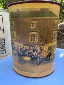 Two Vintage Waste Baskets