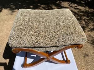 Ornate Sherrill Padded Foot Stool